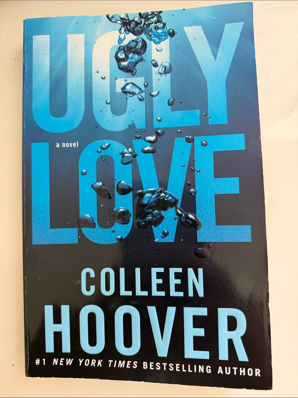 Ugly Love by Colleen Hoover - Blue & Black Paperback
